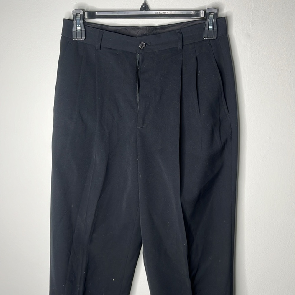 Men’s Claiborne Size 31/32 Black Dress Pant